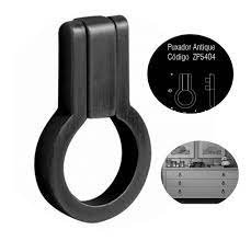Puxador Zen Antique Preto